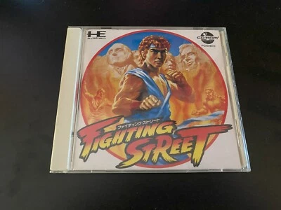 Fighting Street CD-Rom PC-ENGINE Import Japan - Imagen 1 de 3