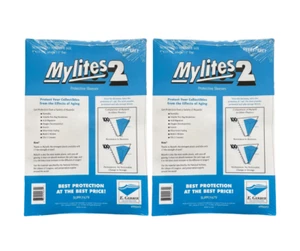 100 Mylites 2 Mil Mylar Magazine Bags Archival Magazine Mylar Sleeves E. Gerber - Picture 1 of 4