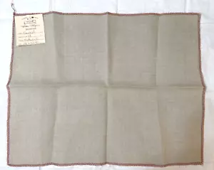 NEW Cashel Linen Fabric 28-Count 18"x22.5" Natural Color Cross Stitch Needlework - Picture 1 of 3