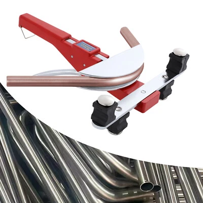 Dobladora de tubos de trinquete herramienta de refrigeración HVAC 3/8'' 1/2'' 5/8'' 3/4'' 7/8' Foto 1 de 4