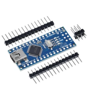 DC 3.3-12V USB Nano V3.0 ATmega168 Mini-Controller CH340 für Arduino - Bild 1 von 5