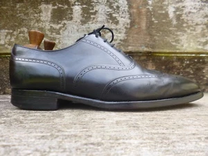 ZAPATOS JOSEPH CHEANEY BROGUES CUERO NEGRO UK9 HOMBRE CHESHAM - Imagen 1 de 10