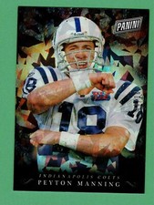 2018 PANINI BLACK FRIDAY PEYTON MANNING CRACKED ICE PARALLEL 6/10 COLTS