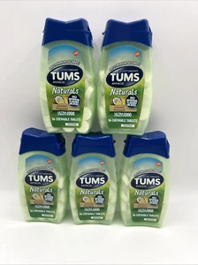 Tums Naturals Ultra Strength Antacid Chewable Coconut Pineapple 5 Pack EXP05/25 - Picture 1 of 2