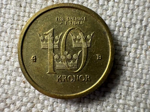 10 Kronor Kronen 2002 Schweden Nordisches Gold - Bild 1 von 2
