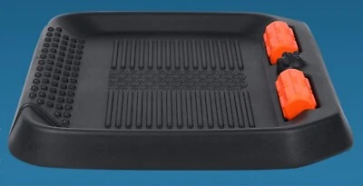 YESMET Standing Desk/Kitchen Anti Fatigue Mat with Foot Massage Bar Ergonomic