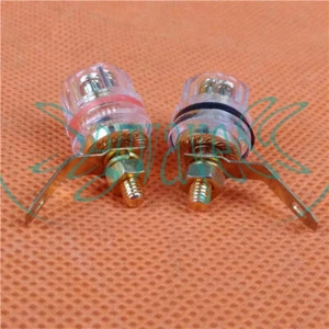 New 2PCs Speaker Terminal AMP Banana Jack Binding Post - Picture 1 of 1