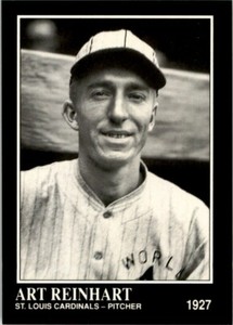 1991 CONLON COLLECTION TSN - #242 ART REINHART ST. LOUIS CARDINALS