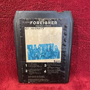 Foreigner Double Vision 8 Track Tape - Picture 1 of 4