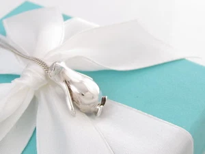 RARO COLLAR PINGÜINO PLATA TIFFANY & CO EMBALAJE INCLUIDO 16,25 PULGADAS - Imagen 1 de 8