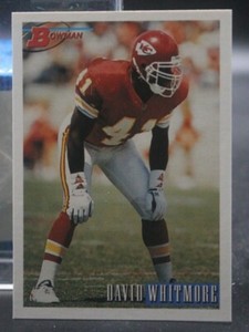 David Whitmore (Chiefs/Stephen F. Austin) - 1993 Bowman #94