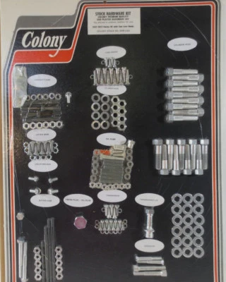 KIT DE HARDWARE Harley 45 con Cabezales de Hierro Fundido WL Servi Car Foto 1 de 2