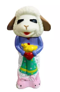 Vtg 1993 "Lamb Chop" Puppet Bubble Bath Bottle EmptyShari Lewis Enterprises - Picture 1 of 7