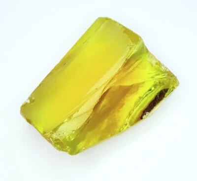 Loose Gemstone 292.87 Ct Cambodian Yellow Zircon Rough Certified Transparent Gem - Image 1 of 4