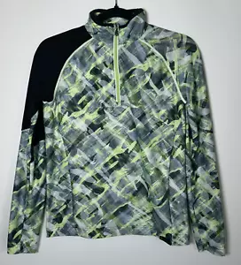 Pullover Obermeyer Juvenil Grande Cuarto Cremallera Capa Base Esquí Snowboard Gorpcore - Imagen 1 de 13