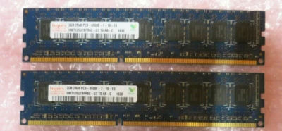 Hynix HMT125U7BFR8C-G7 4GB (2X2GB) 2Rx8 PC3-8500 DDR3 ECC 240P CL7 Memory - Image 1 of 4