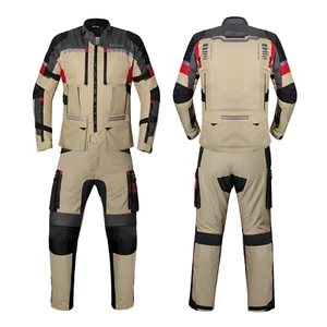 Tuta da moto da uomo Tute protettive da moto Giacca e pantaloni da equitazione - Foto 1 di 12