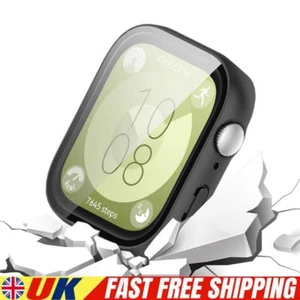 PC Watch Case Anti-Fall Full Coverage Frame for Huawei Watch Fit3 (Matte Black) - Zdjęcie 1 z 9