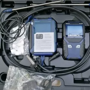 Wohler A 450 L Industrial Fuel Gas Emissions Analyzer Tool Kit with TD 100 Print - Picture 1 of 10