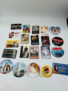 Lote De Colección De 21 Prendedores Botones Promocionales Películas Walmart - Imagen 1 de 8