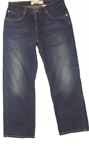 Men's Levi's 559 Relaxed Straight Leg Blue Denim Jeans Size 34x30 - Picture 1 of 7
