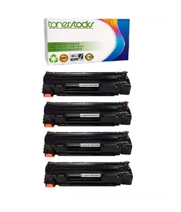4 Pack For HP CE285A 85A LaserJet Pro P1102 P1102w M1212nf M1217nfw M1132 Toner - Picture 1 of 1