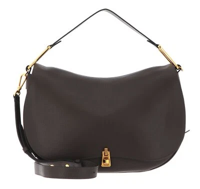 COCCINELLE Magie Handbag Umhängetasche Schultertasche Tasche Bark dunkelbraun