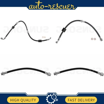 Sunsong Brake Hydraulic Hose 4x fits from 1989 to 1998 Chevrolet Tracker - Image 1 of 4