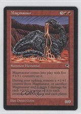 1997 Magic: The Gathering - Tempest Magmasaur 0c5