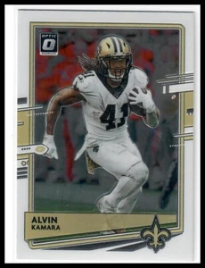 2020 Donruss Optic #70 Alvin Kamara New Orleans Saints - Picture 1 of 2