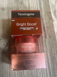 Neutrogena Bright Boost Overnight Recovery Gel Cream 1.7oz./50ml NEW WITH BOX - Picture 1 of 4