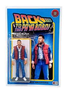 Time-Defying Mashup~ MESSI McFLY FIGURE from 'Back to the PAYA Bobo' - Picture 1 of 4
