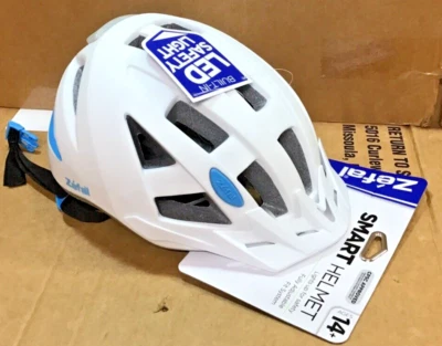 Casco de Bicicleta Inteligente Zefal Blanco Adulto Hombre Luz LED Incorporada 5075 Box3 Foto 1 de 4