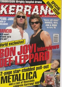 Kerrang! ~600Jun 1996-Ash-Reef-Bush-Biohazard-Sugar Ray-Metallica -Pearl Jam++++++ - Bild 1 von 12