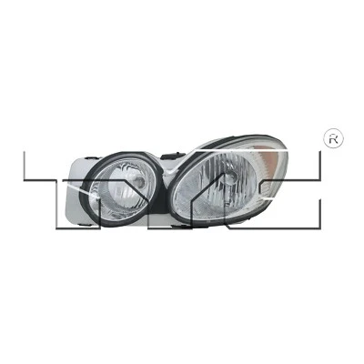 Conjunto de faros TYC para 05-07 Buick LaCrosse 20-6712-00 Foto 1 de 4