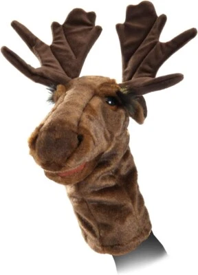 Folkmanis Puppets Moose Stage Hand Puppet - Image 1 of 4
