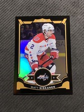 2014-15 UD O-PEE-CHEE OPC PLATINUM MATT NISKANEN RETRO BLACK RAINBOW #ed 12/100