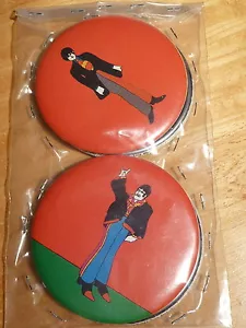 The Beatles Yellow Submarine (4) 3.5" Badges 1968 King Features Vintage RARE!!! - Bild 1 von 10