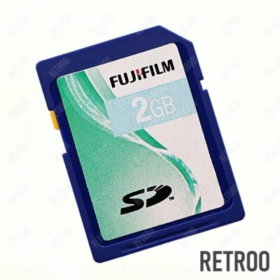 Fujifilm SD 2GB Memory Card Secure Digital Mobile Phones/Cameras/Camcorders/PDAs - Image 1 of 2
