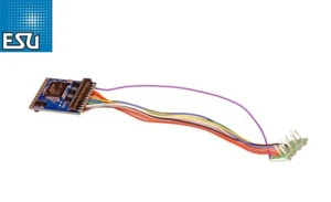 ESU 59610 LokPilot V5.0 M4 Multiprotocolo MM/DCC/SX/M4 8 polos. Enchufe NUEVO + EMBALAJE ORIGINAL - Imagen 1 de 1