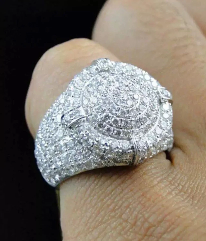 Damen Ring,Silber Mit Zirkonia,neu,54,4 - Bild 1 von 1