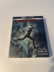 (Manta lab) Inception Lenticular (DL) Fullslip Steelbook 4k, limited, OOP - Picture 1 of 4