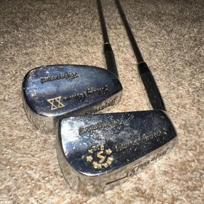 7 And 9 Iron Golf Club Spalding Executive 7 And 9 Iron LH Left-Handed TT BLL - Image 1 of 4