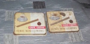 Henri- Wintermans- Cafe- Creme -Cigar- Tins- x 2 -smoking - Picture 1 of 2
