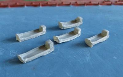 5 Metall Modelle - 1 : 1250 kleine Landungsboote - Bild 1 von 4