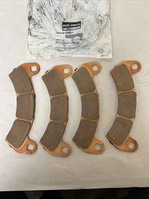 2016-24 Polaris RZR XP Turbo General XP4 Front Brake Pads (4) OEM 2206231 #M1769 - Image 1 of 4