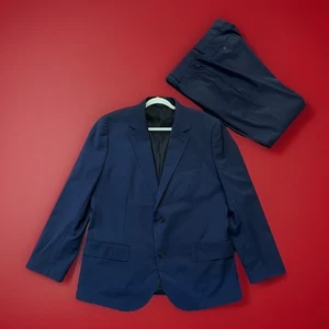 Bonobos Anzug 44R W 38 X 29 Blau Slim Fit Italienischer Stoff Marzotto Neuwertig - Bild 1 von 14