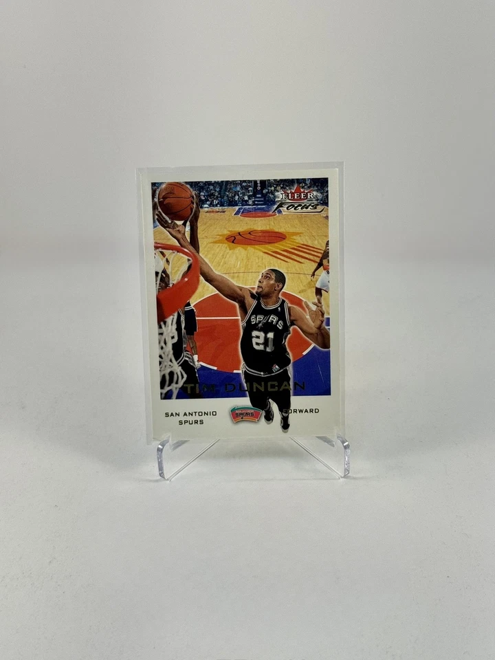 🏀 2000-'01 Fleer Focus Tim Duncan #113 - SHIPS FAST💨✅ w/ Protector - Image 1 of 1