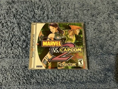 MARVEL VS CAPCOM 2 SEGA DREAMCAST COMPLETE W/CASE & BOOKLET EXCELLENT CONDITION! - Image 1 of 4