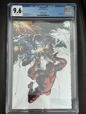 Venom (2018) #1 Clayton Crain Variant Cover B CGC 9.6 NM+ - Image 1 of 2